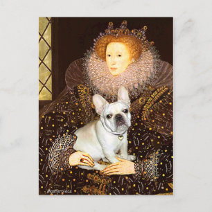 Carte Postale Bouledogue français 3 - Reine