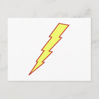 Boulon de foudre jaune