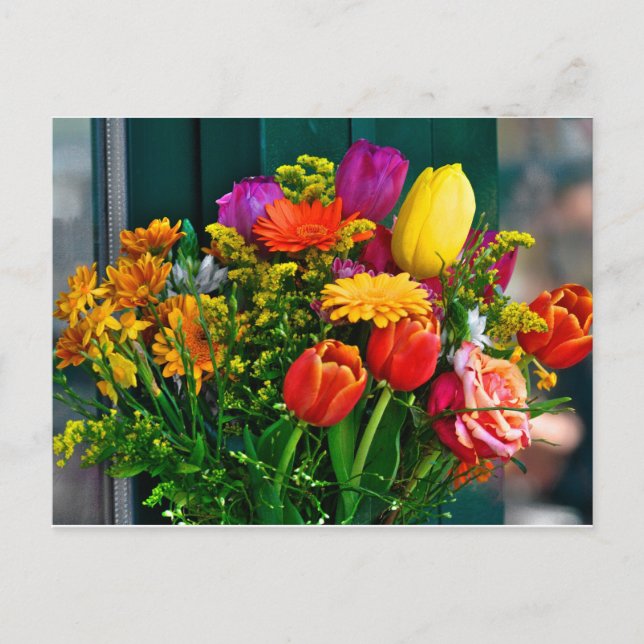 Carte Postale bouquet (Devant)