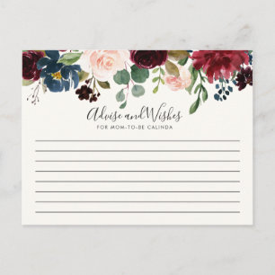 Carte Postale Bouquet Bourgogne   Conseil Baby shower