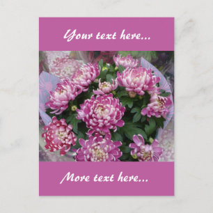 Carte postale Bouquet Chrysanthemum