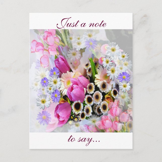 Carte Postale Bouquet d'avril (Devant)