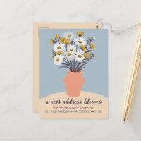 Bouquet de Faire-part mobiles de nouvelles adresse