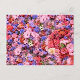 Carte Postale Bouquet De Fleurs