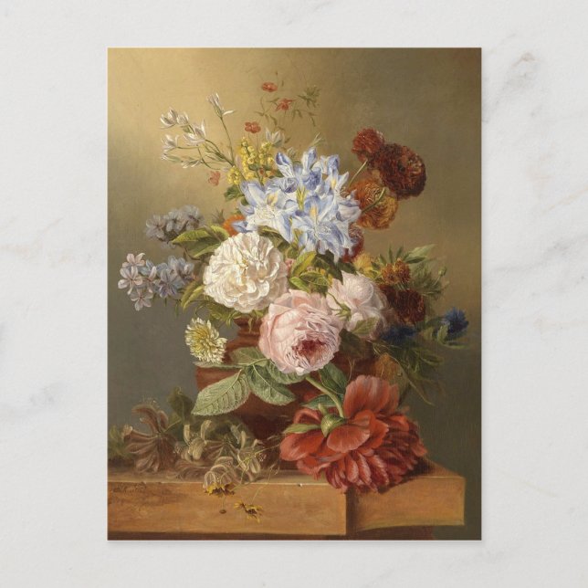 Carte Postale Bouquet de fleurs (Devant)