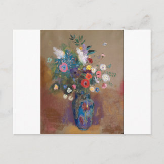 Carte Postale Bouquet de fleurs - Odilon Redon
