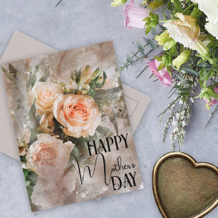 Carte Postale Bouquet De Roses Roses Roses Roses Roses Rose Joye