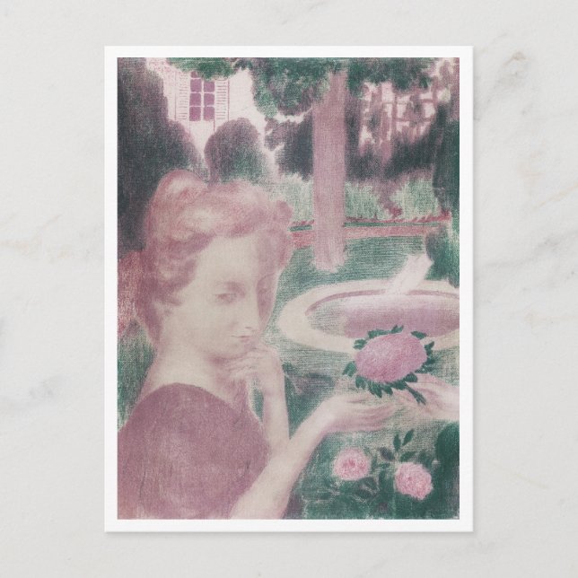 Carte Postale Bouquet du matin, Maurice Denis (Devant)