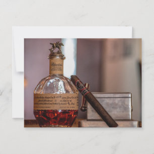 Carte postale BOURBON & CIGAR