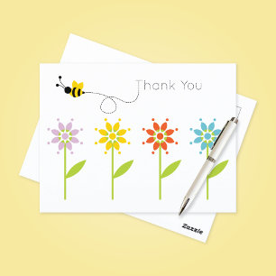 Carte Postale Bourdon Bourdonnant Merci