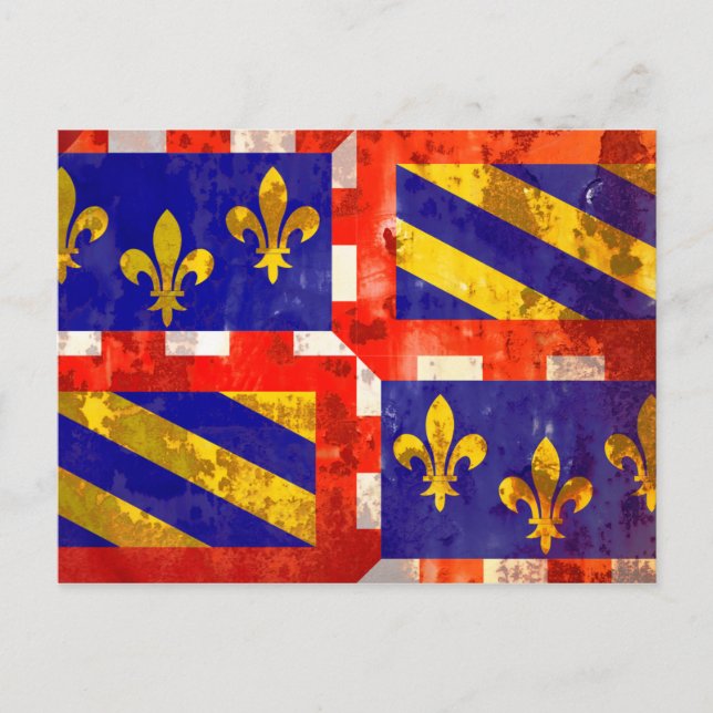 Carte Postale Bourgogne (Devant)