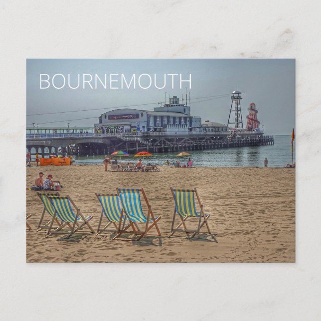 Carte Postale Bournemouth (Devant)