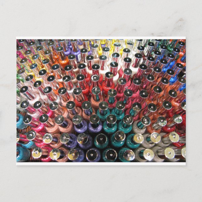Carte Postale Bouteilles polonaises à ongles (Devant)