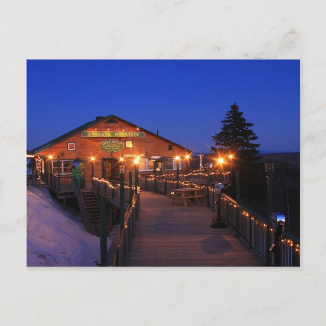 Carte Postale Boutique cadeaux Hogback Mountain Vermont (Devant)