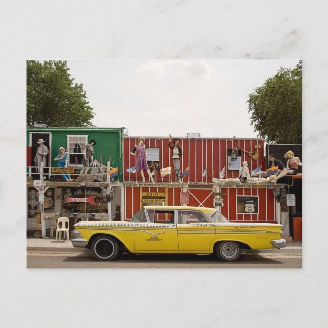 Carte Postale Boutique souvenir Rusty Bolt, Route 66, Seligman,  (Devant)