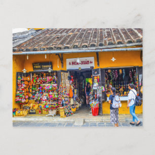 Carte Postale Boutique touristique à Hoi An, Vietnam