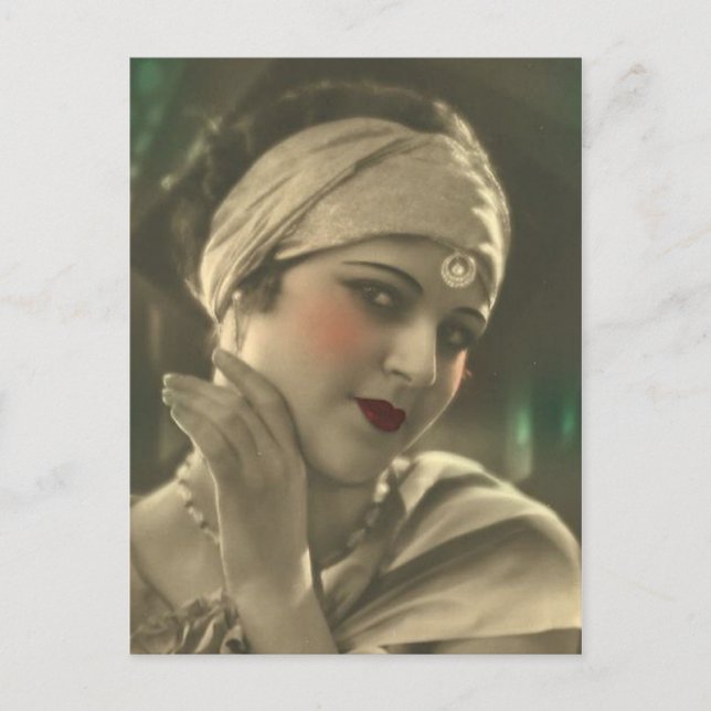 Carte Postale Bouton Exotique (Devant)