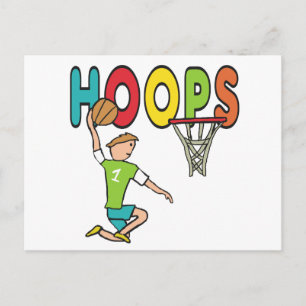Carte Postale Bouts de basket