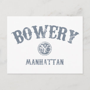 Carte Postale Bowery