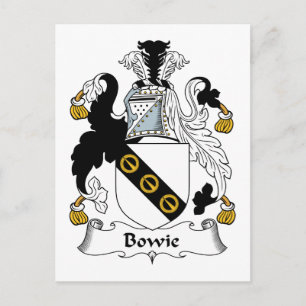 Carte Postale Bowie Family Crest
