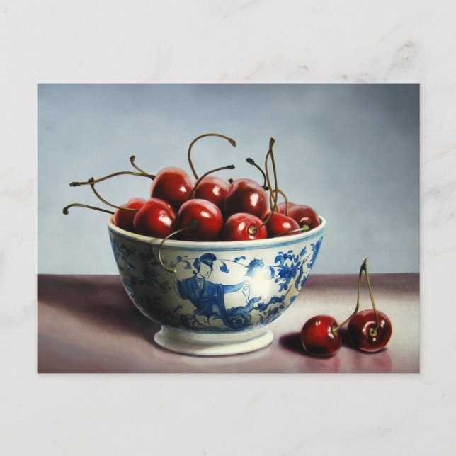 Carte postale Bowl of Cherries (Devant)