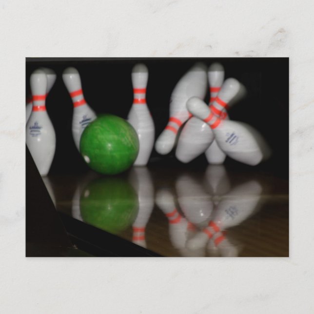 Carte postale Bowling (Devant)