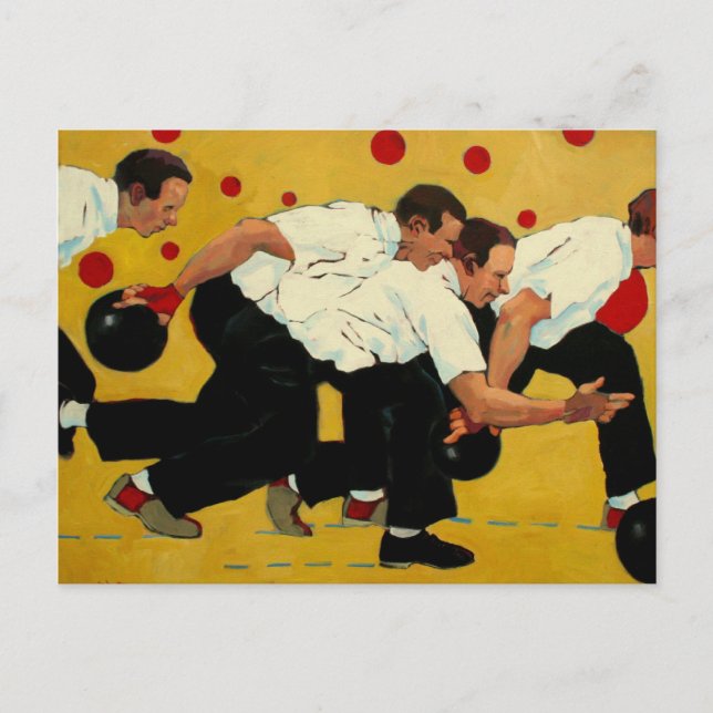 Carte Postale Bowling Stampede (Devant)