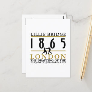 Carte Postale Boxe, Queensberry Rules