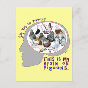 Carte Postale Brain