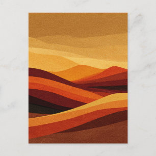Carte Postale Braises des Dunes Silencieuses