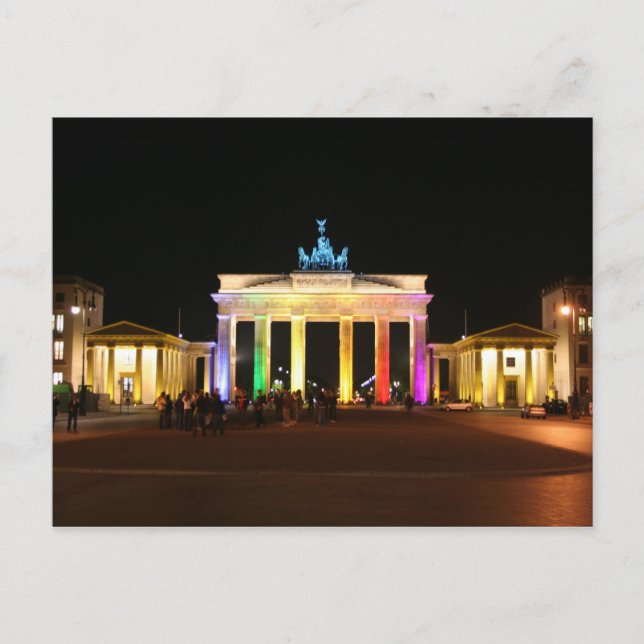 Carte Postale Brandenburger Tor (Devant)