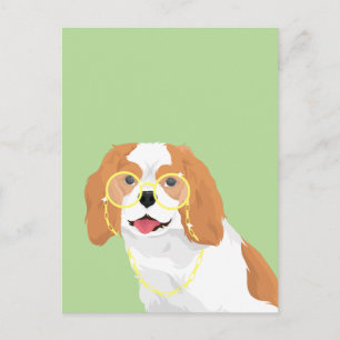 Carte Postale Brandy Le Blenheim Cavalier King Charles Spaniel