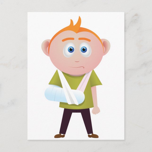 Carte Postale Bras brisé (Devant)