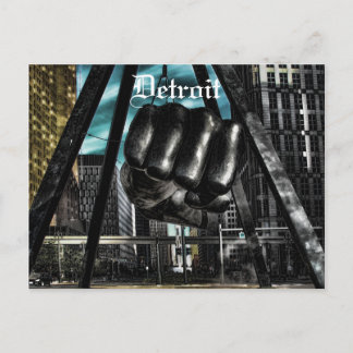 Carte Postale bras de Détroit, Détroit
