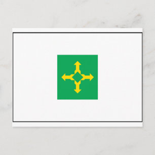 Carte Postale Brasília Flag