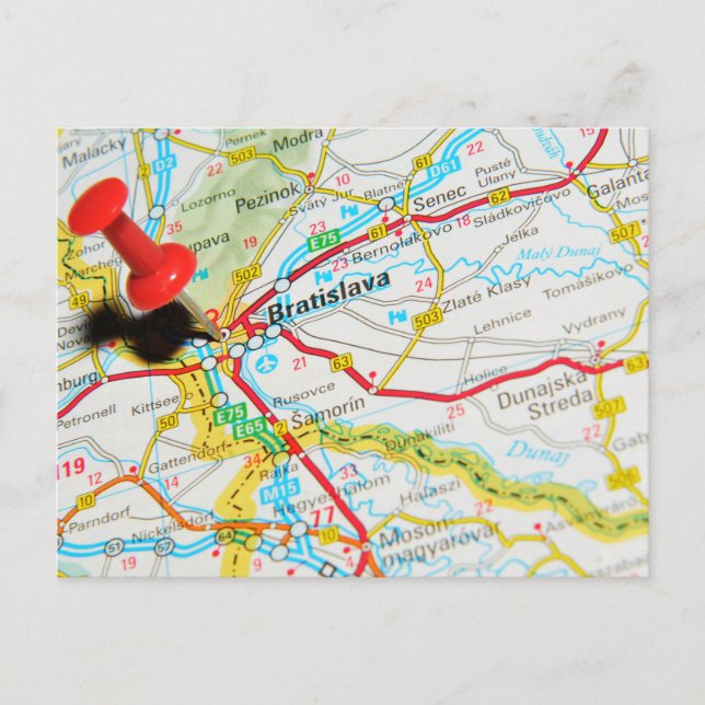 Carte Postale Bratislava, Slovaquie (Devant)