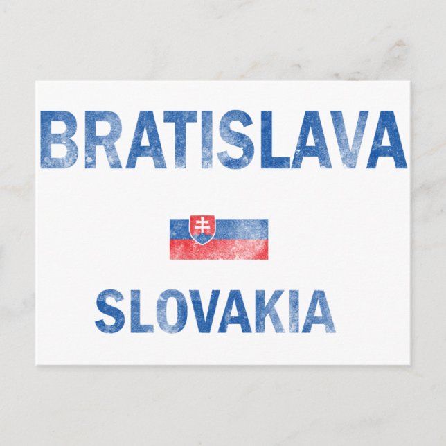 Carte Postale Bratislava Slovaquie Designs (Devant)