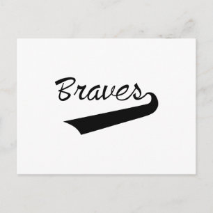 Carte Postale Braves