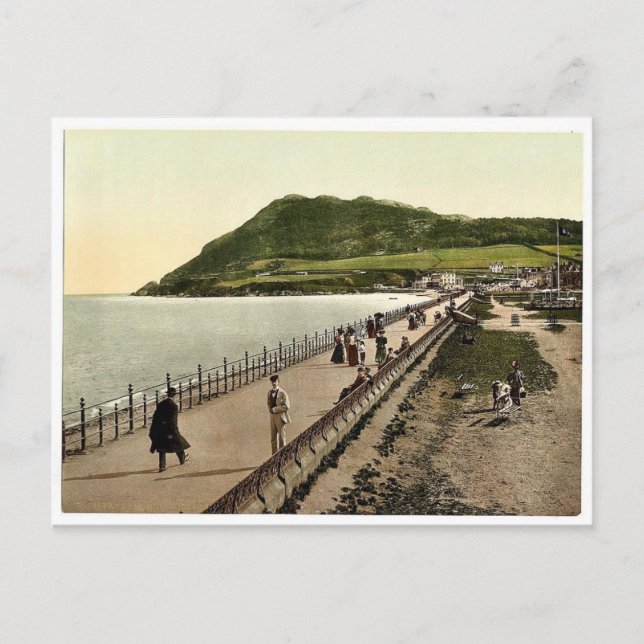 Carte Postale Bray, II. Co. Wicklow, Irlande rare Photochrom (Devant)
