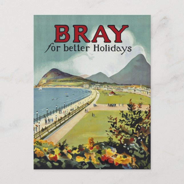 Carte Postale Bray ~ pour de meilleures vacances (Devant)