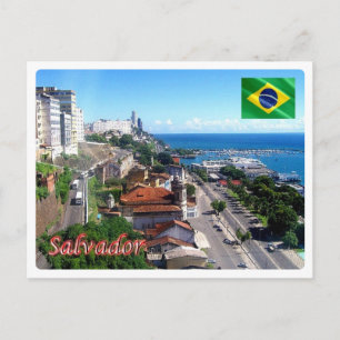 Carte Postale Brazil - Salvador - Bahia -