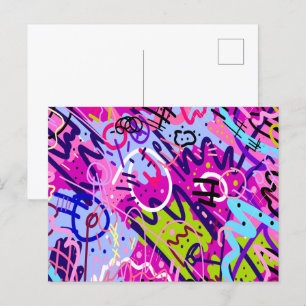 Carte Postale Break Out Star : Art Abstrait