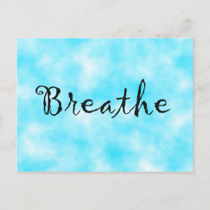 Carte Postale Breathe-carte postale