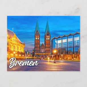 Carte Postale Brême, Allemagne
