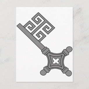 Carte Postale Bremer Schlüssel