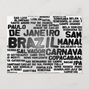 Carte postale BRÉSIL