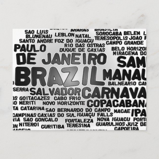 Carte postale BRÉSIL (Devant)
