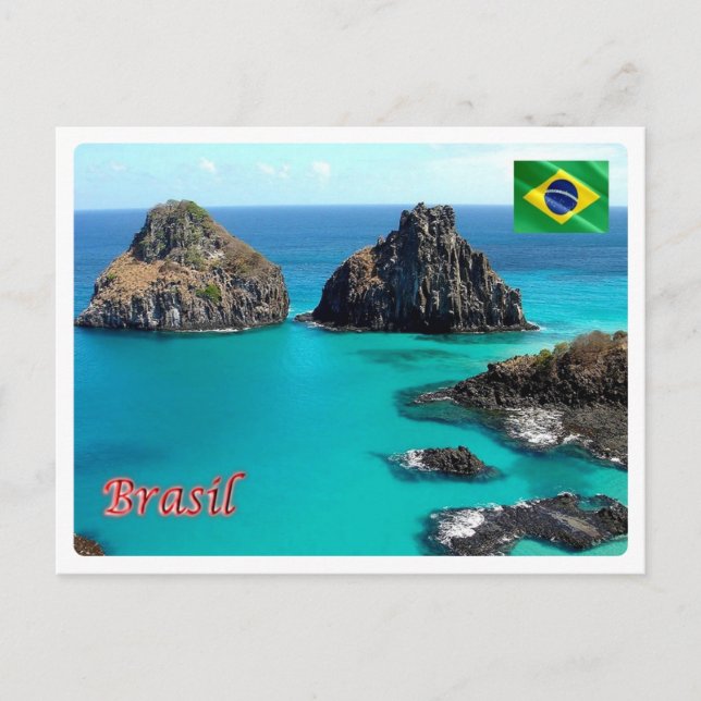Carte Postale Brésil - Archiperlago Fernando De Noronha - (Devant)