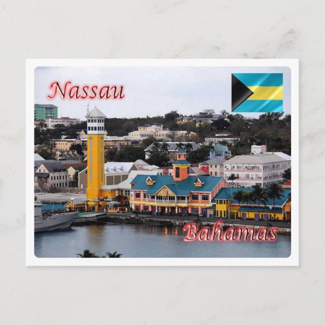Carte Postale Brésil - Bahamas - Nassau - (Devant)