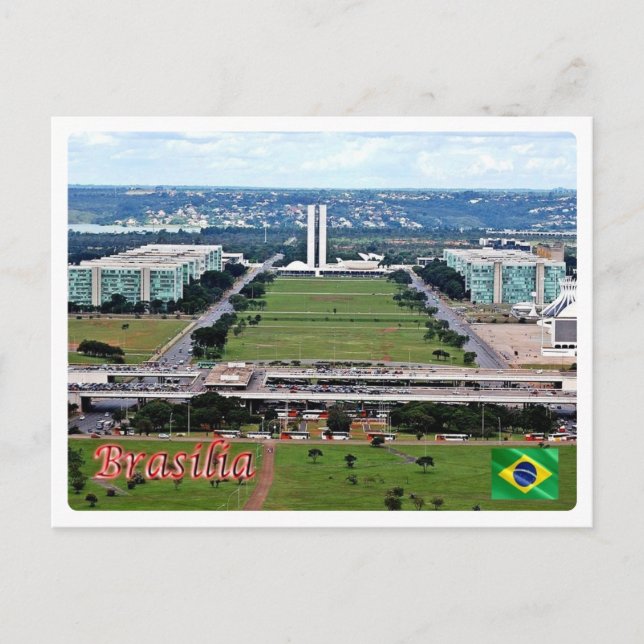 Carte Postale Brésil - Brasilia (Devant)